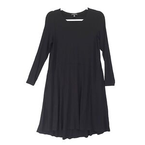 eileen fisher ombre silk dress Eileen Fisher 100% Silk Ombr Dress Grays No Size See Measurements Silk Lined
